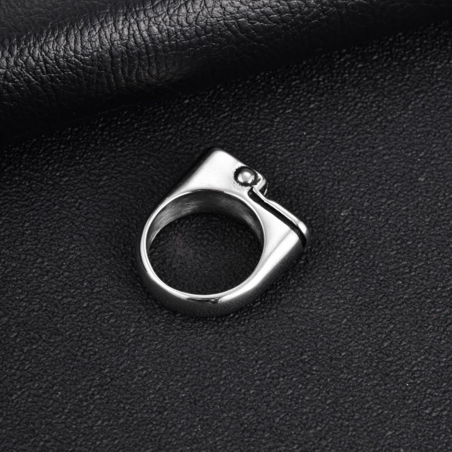 Wholesale Stainless Steel Mechanical Signet Rings