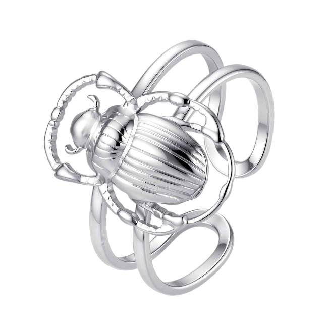 Wholesale Stainless Steel Scarab Beetle Rings