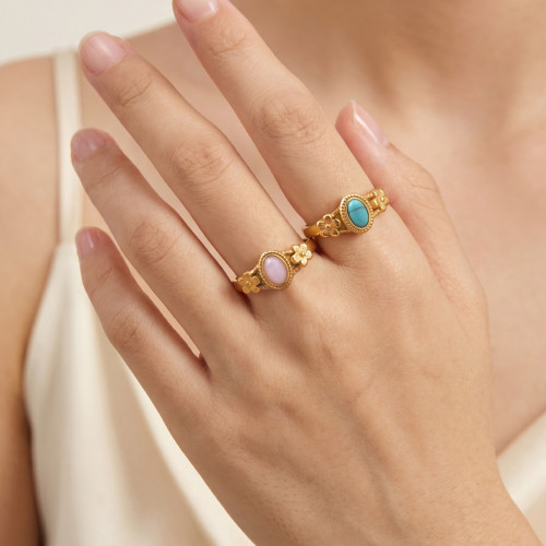 Wholesale Vintage Stainless Steel Open Rings