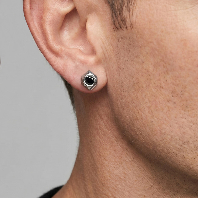 Wholesale Stainless Steel Hexagonal Signet Studs