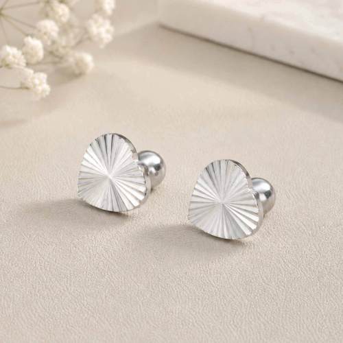Wholesale Premium Stainless Steel Heart Studs