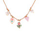 Wholesale Colorful Braided Cord Charm Necklaces