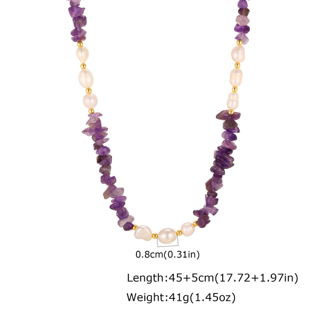 Wholesale Premium Multi-Gemstone Chip Necklaces