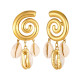 Wholesale Stainless Steel Mermaidcore Earrings