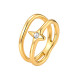 Wholesale Stainless Steel Wave & Star Rings