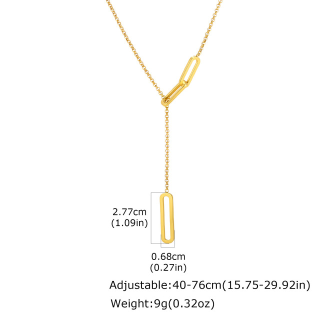 Wholesale Premium Stainless Steel Lariat Necklaces