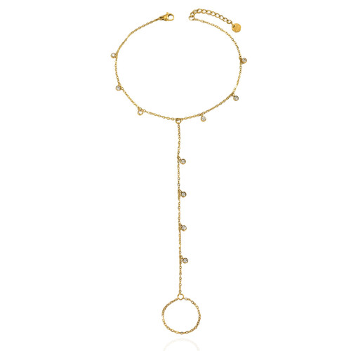 Wholesale Premium Stainless Steel Toe Ring Anklet