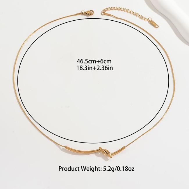 Wholesale Premium Stainless Steel Knot Choker