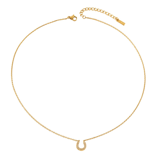 Wholesale Stainless Steel Horseshoe Necklaces
