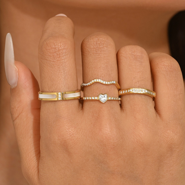 Wholesale Premium Stainless Steel Ring Set