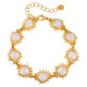 Wholesale Premium Stainless Steel Sunburst Bracelet
