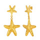 Wholesale Stainless Steel Starfish Earrings