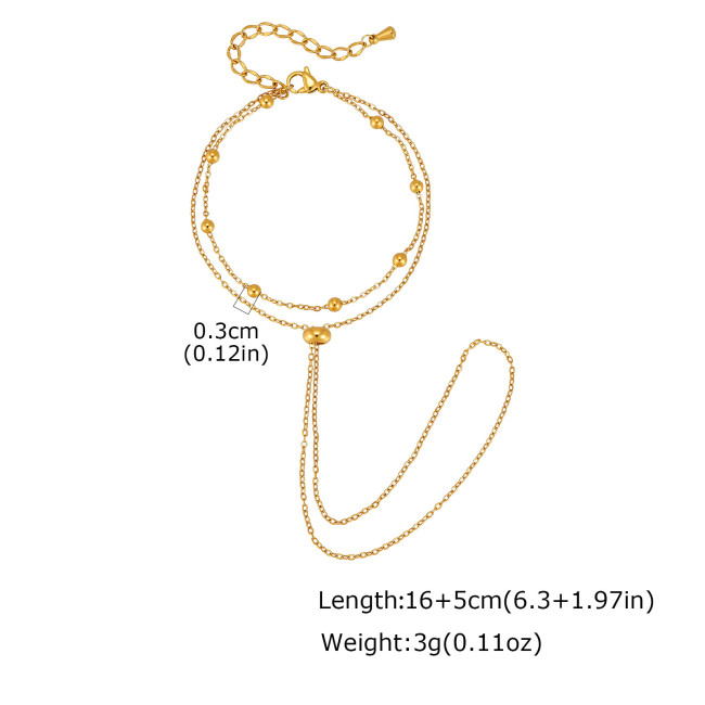 Wholesale 18K Gold Plated Stainless Steel Summer Beach Bracelets