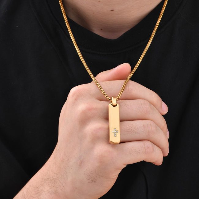 Wholesale Stainless Steel Minimalist Cross Pendant Necklace