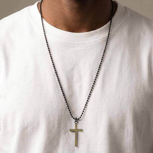 Wholesale Alloy Cross Necklace