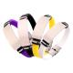 Wholesale Colorful Silicone Stainless Steel ID Plate Bracelet