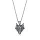 Wholesale Stainless Steel Viking Wolf Totem Celtic Knot Pendant