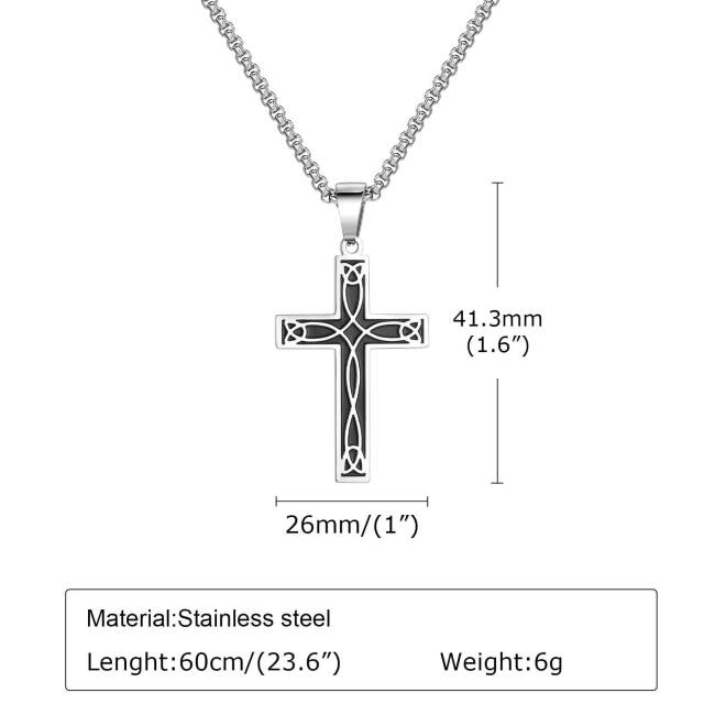 Wholesale Stainless Steel Celtic Knot Cross Pendant