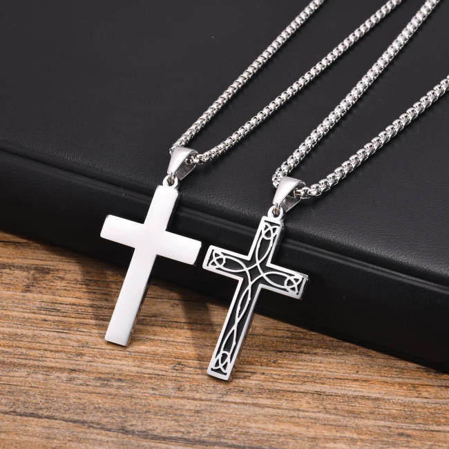 Wholesale Stainless Steel Celtic Knot Cross Pendant