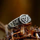 Wholesale Vintage Celtic Triquetra Knot Stainless Steel Ring