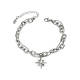 Wholesale WStainless Steel Double Layer Starburst Bracelet