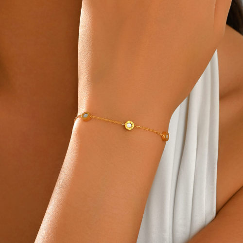 Wholesale Stainless Steel Roman Numerals Bracelet