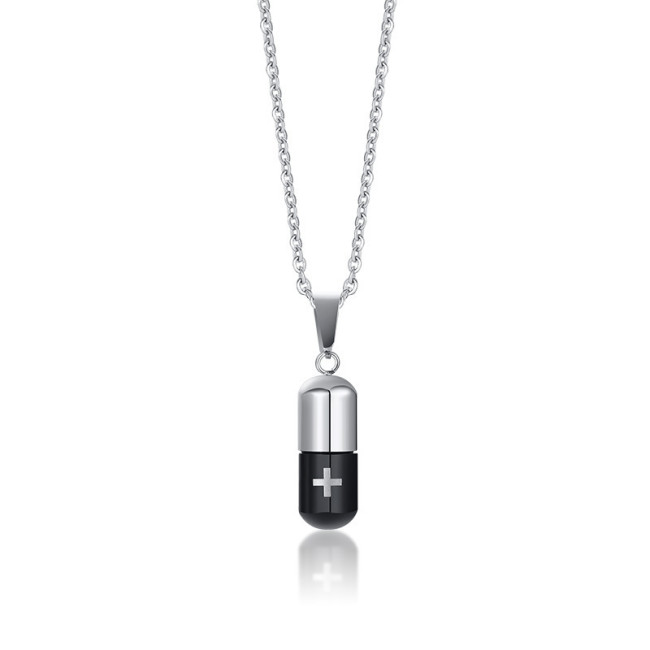 Wholesale Stainless Pill Capsule Cremation Pendant