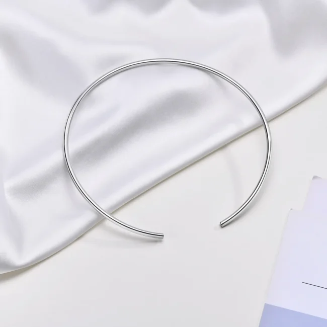 Wholesale Stainless Steel Open Choker Necklace