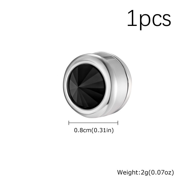 Wholesale Stainless Steel Magnetic Crystal Ear Clip