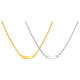 Wholesale Stainless Steel Curved Bar Necklace