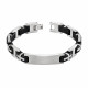 Wholesale Men's Stainless Steel Engravable ID Bracelet