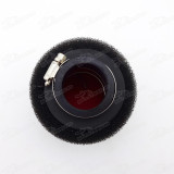 Red/Black 38mm Straight Neck 2 Stage Sponge Foam Air Filter For GY6 50cc Moped Scooters 110cc 125cc Dirt Pit Bike ATV Quad