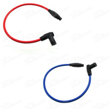 Racing Pitbike 8.8mm Twin Core Racing Power Cable Ignition Coil Motorcycle ATV Dirt Pit Monkey Dax Bike Go Kart Scooter Moped GY6