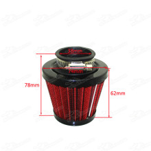 Pitbike Performance 38mm Straight Neck Air Filter Cleaner For Chinese GY6 50cc QMB139 Moped Scooter 110cc 125cc Dirt Pit Bike ATV Quad Go Kart
