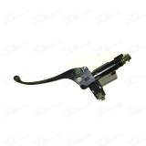 10mm Banjo Motorcycle Pitbike Right Front Hydraulic Brake Master Cylinder Lever With Mirror Hole For Gy6 50-250cc Scooter Moped ATV Quad Dirt Pit Monkey DAX Bike