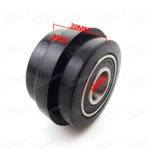 Chain Roller Pulley Tensioner 10mm ID Lip For Pit Trail Dirt Bike Mini Motocross Motorcycle Pitbike Motard Enduro
