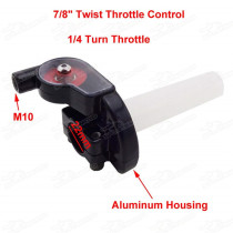 Twist Throttle Control For 7/8  22mm Handlebar YX Lifan 125cc 140cc 150cc Thumpstar SSR Pit Dirt Bike Pitbike