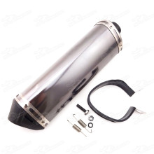 38mm Silence Exhaust Muffler With Removable Silencer For Pit Dirt Bike ATV Quad Pitbike Motard Motocross Enduro Trail Motorcycle