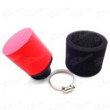 48mm Bent Angle Foam Air Filter Pod Cleaner For 125cc 150cc Pit Dirt Bike Moped Scooter ATV Quad Motorcycle Pit Bike Motard Enduro Trail Motocross