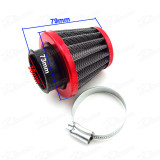 38mm Air Filter Cleaner For 50cc 70cc 90cc 110cc 125cc Pit Dirt Bike ATV Quad Moped Scooter GY6 50cc QMB139 Motor Pitbike Motard
