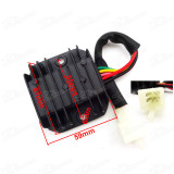 5 Wire Voltage Regulator Rectifier For GY6 50cc 125cc 150cc Scooter Honda CG125 Male Plug ATV Quad Scooter Go Kart Buggy