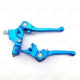 Aluminum Folding Alloy Brake Clutch Levers Level For Chinese CRF XR 50 KLX110 SDG Pit Dirt Bikes Pitbike Motorcycle Motard