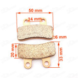 Heavy Duty Disc Brake Pads Caliper Shoes For Apollo Orion SDG SSR Thumpstar Atomik Pit Dirt Trail Bikes Motorcycle Motard Pitbike