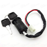 Ignition Key Switch Lock 4 Wire For Moped Scooter Quad ATV Go Kart Pit Dirt Bikes Buggy Pitbike Motorcycle