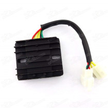 12V 6 wires DC Voltage Regulator Rectifier for GY6 150cc 200cc 250cc Scooter ATV Go Kart Moped Motorcycle