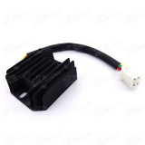 4 Wires Female Plug Voltage Regulator Rectifier Gy6 150cc 200cc 250cc ATV Dirt Bikes Moped Scooters Quad Motorcycle