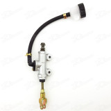50-250cc Chinese ATV Quad Rear Foot Pedal Hydraulic Brake Master Cylinder Pump With Reservoir