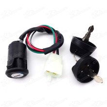 Male Plug 4 Wire Ignition Key Switch For 50 70 90 110 125cc ATV Go Kart TAOTAO Quad Buggy 140cc 150cc 160cc Dirt Bike
