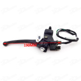 Motorcycle Dual Double Twin Brake Lever With Cable For 49cc 50cc 70cc 90cc 110cc ATV Quad