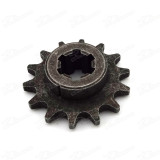T8F 14T front pinion Gearbox sprocket 14 tooth of clutch gear box for 47 49cc mini crosser dirt bike